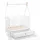  Pat Dreamy 120x60 cu sertar si roti, alb