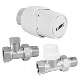 Set termostatic drept Ferro ZTM20