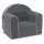  Fotoliu copii Sponge Design Mini, nuante de gri