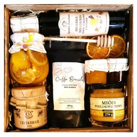  COȘ MARE DE CADOU COȘ DE SIROP DE DULCE DE MIERE18
