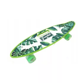  SKATEBOARD FISZA CLASIC, ROȚI LUMINOASE DE BIROU LED