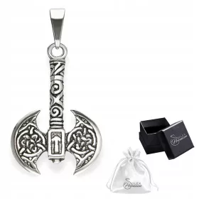    Pandantiv din argint Pandantiv nordic cu topor viking din argint 925