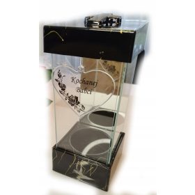    Aprindeți O LAMPĂ CU O OGLINDĂ PENTRU BUNICUL CU O LUMANARE LED