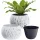  Ghiveci Prosperplast 29 cm x 29 x 19,5 cm diametru 29 cm plastic alb