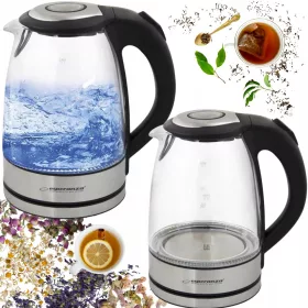    Fierbător electric Esperanza YOSEMITE 2200 W 1,7 l transparent