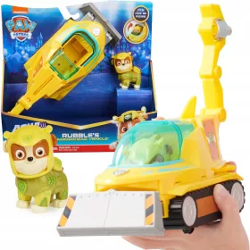  Vehicul Aqua Paw Patrol cu o figurină Rubble