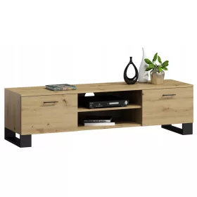  Dulap masa mansarda ABC, 150 cm, stejar artizanal