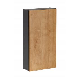  Dulap montat pe perete din stejar gri Monako