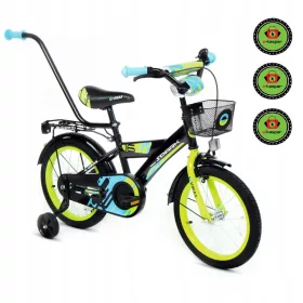    Bicicletă pentru copii Pro Bike 16 Girl, roată 16", multicoloră