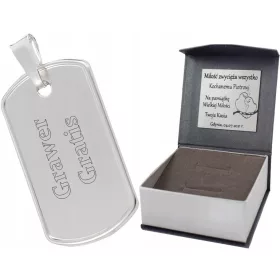    PENDANT PR PENDANT PENTRU ETICHETA CAINELOR COMPLETE ARGINTII. 925 + GRAVURA + DEDICAȚIE