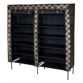  Dulap de pantofi Gockowiak 110 x 120 x 30 cm, multicolor