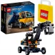  LEGO Technic Cărămizi Lego Basculantă 2 în 1 excavator telescopic pe roți camion kiper 451476 + sac de hârtie LEGO 6315786 galben 24x8x18 cm