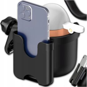    Suport cărucior pentru o cană, sticlă, telefon, sticlă de apă universală 2 în 1