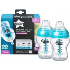  Set sticle Tommee Tipee albastre 2x260 ml