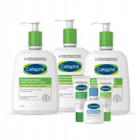   Balsam Cetaphil MD Dermoprotektor pentru Față și Corp, 500 ml (3 buc) + Mini Produs Gratuit