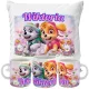  SKYE PAW PATROL SET PERNA + CANA NUME CADOU