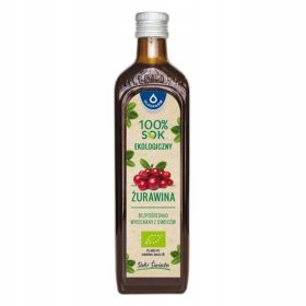  100% suc de afine, ecologic 490 ml OLEOFARM