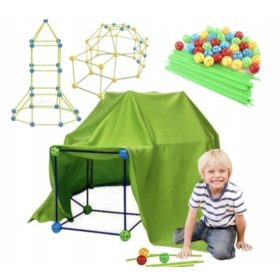  FORT BUILDING KIT BAZĂ CORT TUBE BALLS