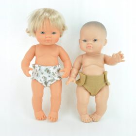  Scutece pentru păpușile Miniland 38 și Paola Reina 34