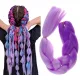  CULOARE PĂR SINTETIC PENTRU BRIDGE DREADS OMBRE PURPLE B47