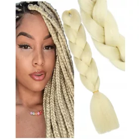  PĂR SINTETIC ATASE PUNTE ARTIFICIALE IMPLETE BLONDE 613