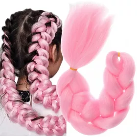    PĂR ARTIFICIAL SINTET PENTRU împletituri Impletituri Dreadlocks ROZ DESCHIS A16