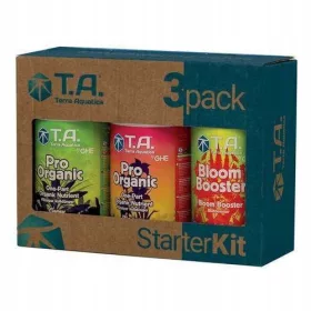    Starter GHE Pro Organic Hard Water - set de îngrășăminte
