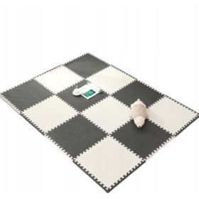  MATERIAL MARE DE SPUMĂ 240x180x2,5 PUZZLE 12 ELEMENTE