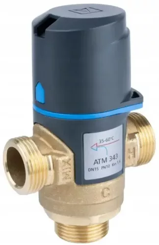 Robinet de amestec termostatic Afriso ATM 343 3/4″, 35–60 °C