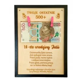  Ultimul tău cadou de 500 de rame, optsprezece 18