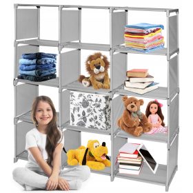    Raft GOTEL Raft modular pliabil 120 x 126 x 24 cm nuante de gri