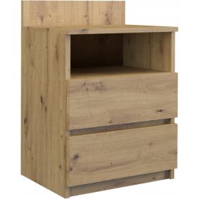  Comodă TopEshop Malwa 40 x 32 x 59 cm stejar artizanal mat