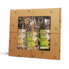  Set ceai din frunze vrac cadou 3x80g 240g