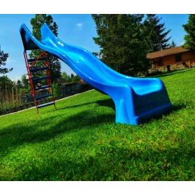  tobogan de gradina val 3,2m cu scara fibra