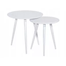  Masa Signal Cleo, rotunda, 50 x 50 x 50 cm, alba