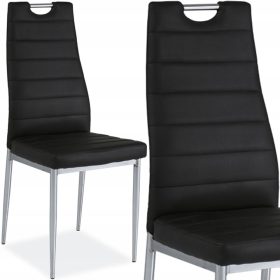  Scaun Signal, piele sintetica, negru, 1 buc.