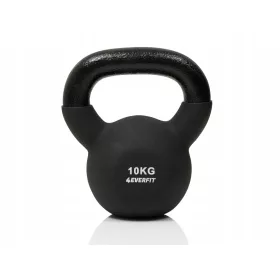  Kettlebelle 4everfit 10 kg negru