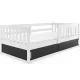  INTERBEDS Pat inteligent 86 x 164,5 cm alb