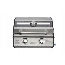  GRIL PE GAZ EL FUEGO TURISTIC CU STICLA 6KW OTEL!