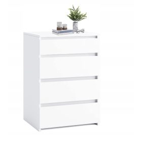   Comodă SaraMeble, 4 sertare, dulap, living, dormitor 60 x 35 x 95 cm alb mat