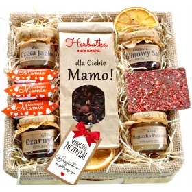  PENTRU TINE, MAMA, TATA, un cadou de dulceata, ceai, miere