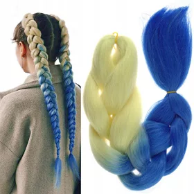    PĂR ARTIFICIAL SINTETIC PENTRU împletituri împletituri OMBRE DREADS B49