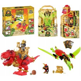  TREASURE X DINO GOLD DINOZAUR T-REX și PTERODACTYL