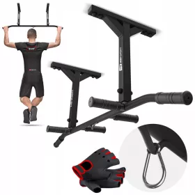    Bară multifuncțională de tragere de tavan pentru tracțiuni + 210 kg