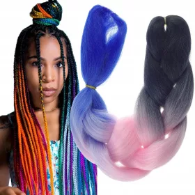    PĂR ARTIFICIAL SINTETIC PENTRU împletituri Impletituri Dreadlocks OMBRE C1