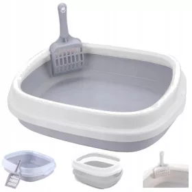    Litieră clasică + LOPATA DESCHISĂ pentru pisică, 40 x 33 cm