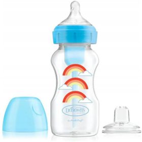  Set sticla la cana Dr Brown's, albastru, 270 ml