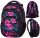 Set Rucsac Școlar pentru Fete CoolPack College TechBlossoms Hibiscus, 25L