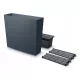  Ghiveci Prosperplast 77 cm x 23,5 x 68,6 cm plastic nuante de gri si argintiu