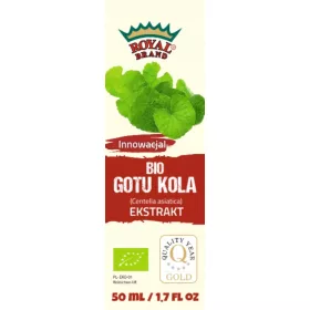   Extract Lichid Gotu Kola Bio cu Concentrație Înaltă 10:1, 50ml - Royal Brand